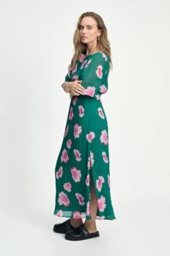 DRESS - Meadow Flowers Green 11 DRESS - Meadow Flowers Green -Pom Amsterdam pom amsterdam dresses dress meadow flowers green 1141179299
