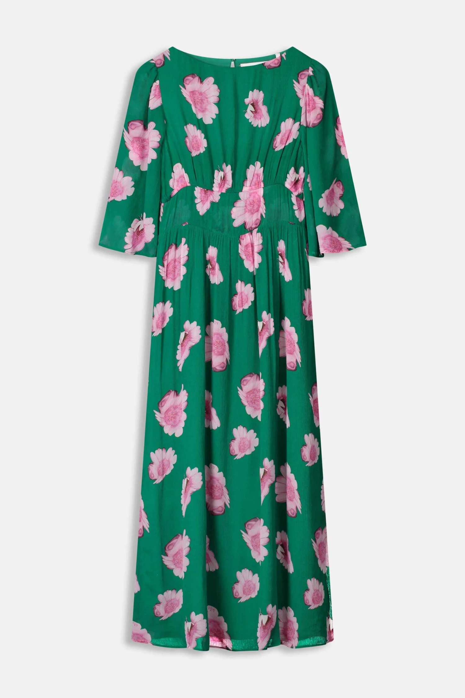 DRESS - Meadow Flowers Green 4 DRESS - Meadow Flowers Green - Image 2