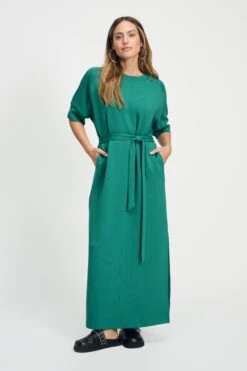 DRESS - Nora Meadow Green 9 DRESS - Nora Meadow Green -Pom Amsterdam pom amsterdam dresses dress nora meadow green 1130662435