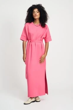 DRESS - Nora Raspberry 10 DRESS - Nora Raspberry -Pom Amsterdam pom amsterdam dresses dress nora raspberry 1130662450