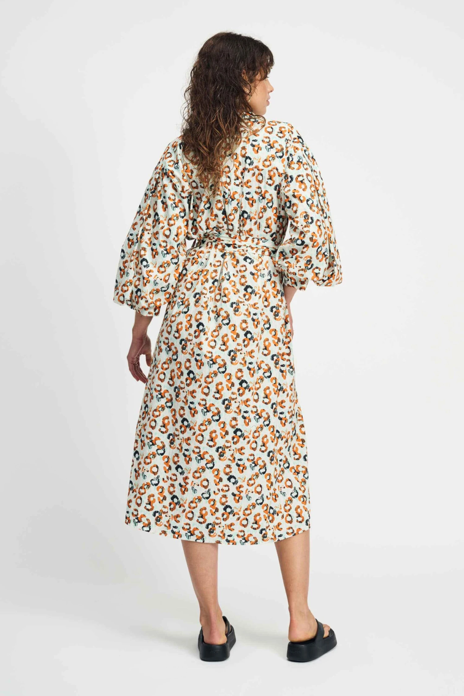 DRESS - Poplin Leopard Lush 5 DRESS - Poplin Leopard Lush - Image 3