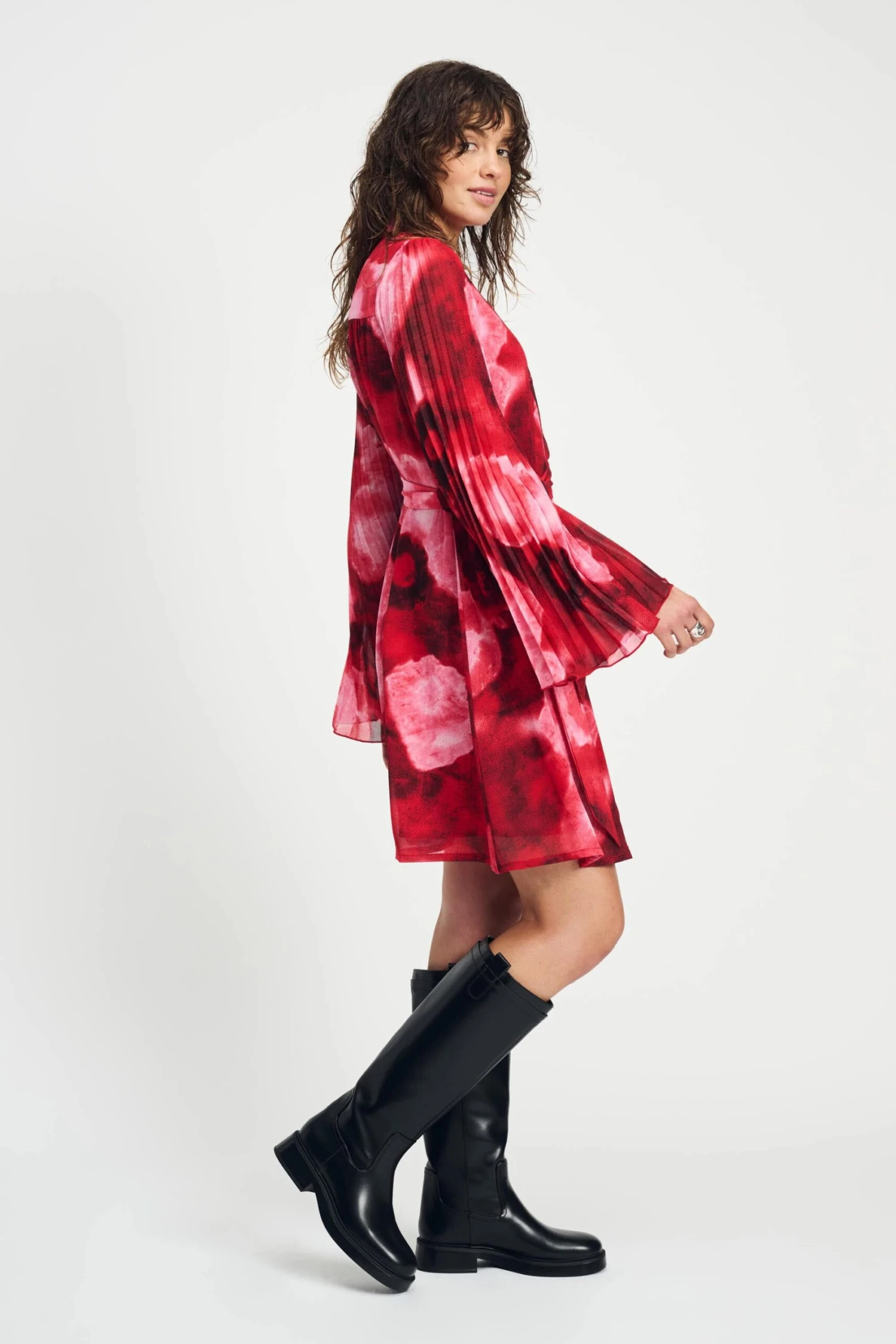 DRESS - Summer Bliss Red 5 DRESS - Summer Bliss Red - Image 3