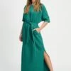 DRESS - Nora Meadow Green