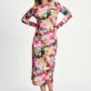 DRESS - Isa Love Bouquet 2 DRESS - Isa Love Bouquet -Pom Amsterdam pom amsterdam dresses multi colour 34 dress isa love bouquet 1141179284