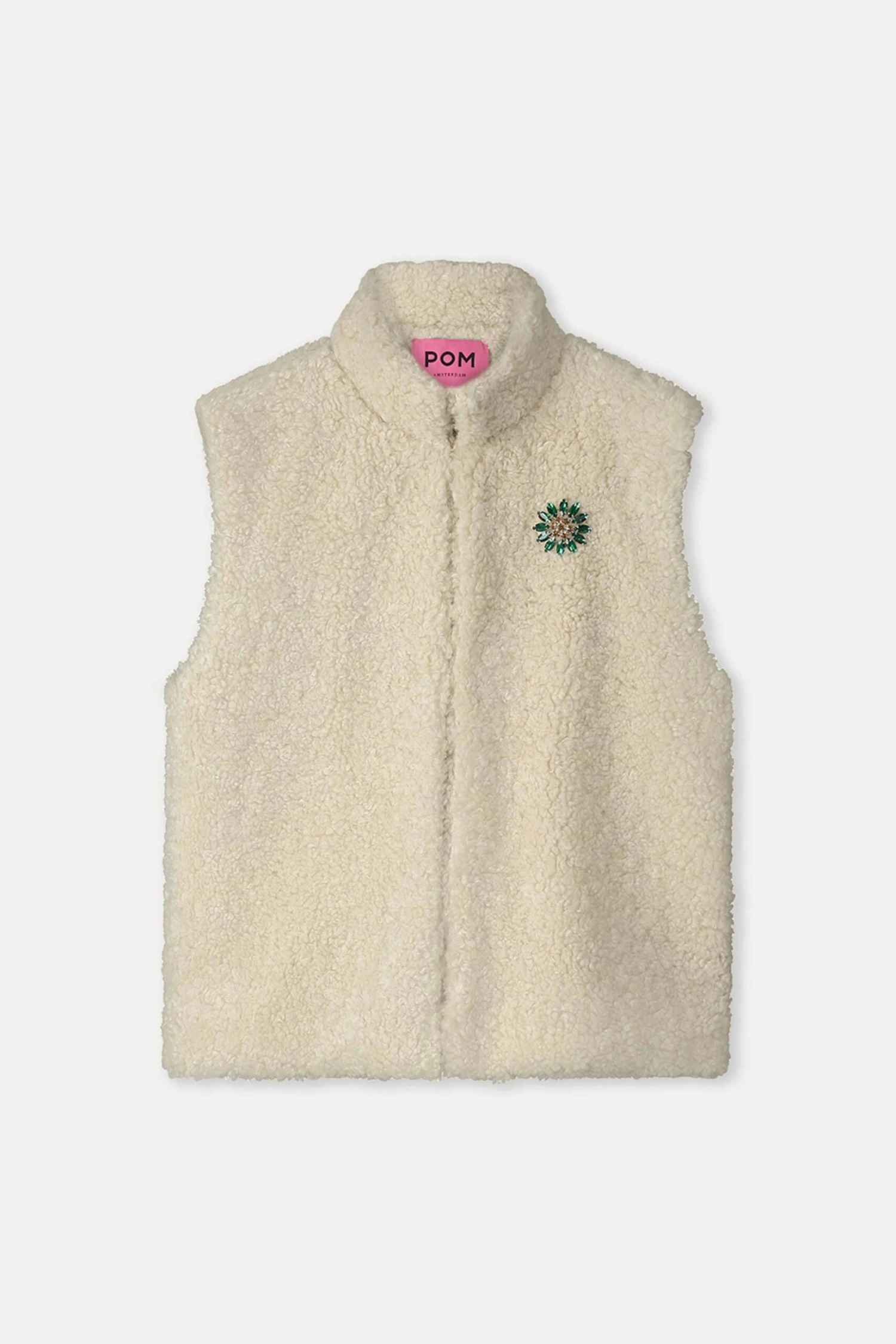 GILET - Teddy Love Ecru 4 GILET - Teddy Love Ecru - Image 2