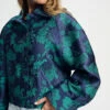 JACKET - Floral Jacquard Fresh Blue