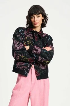 JACKET - Autumn Garden -Pom Amsterdam pom amsterdam jackets jacket autumn garden 1184892106