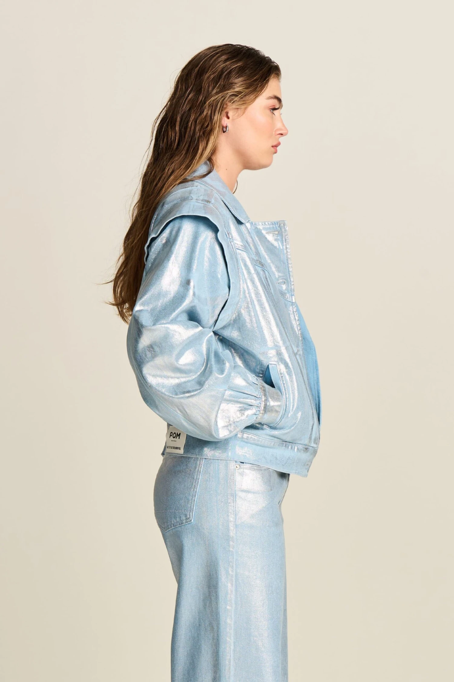 JACKET - Denim Metallic 5 JACKET - Denim Metallic - Image 3