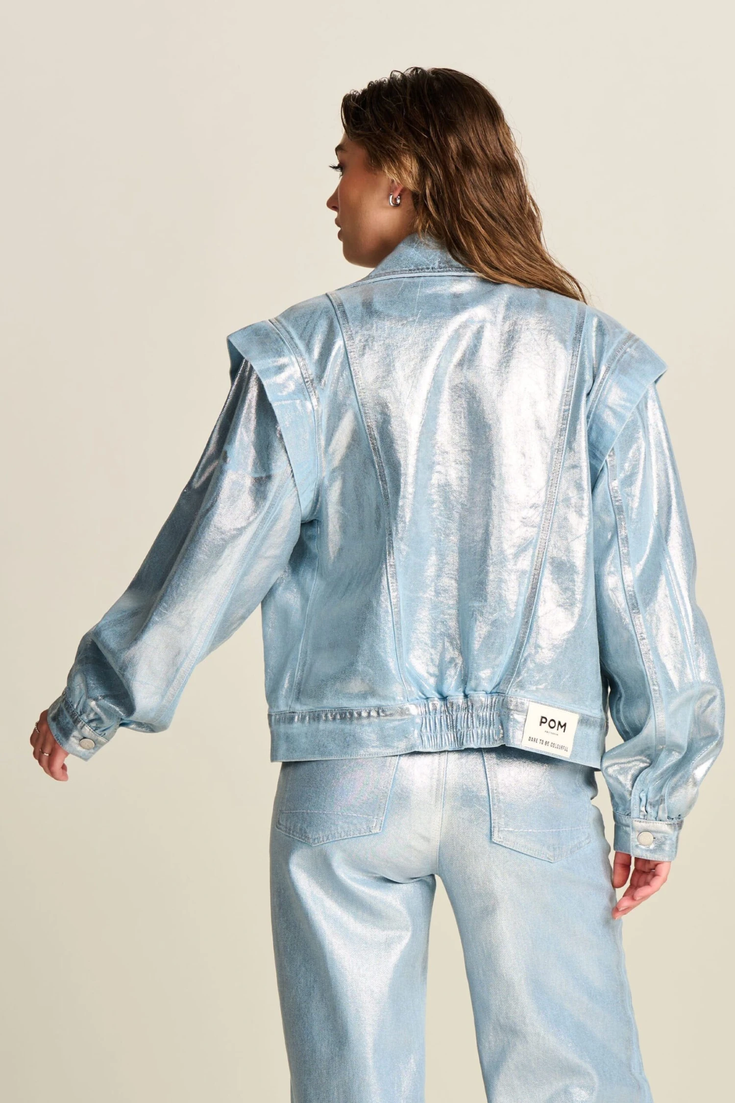 JACKET - Denim Metallic 7 JACKET - Denim Metallic - Image 5