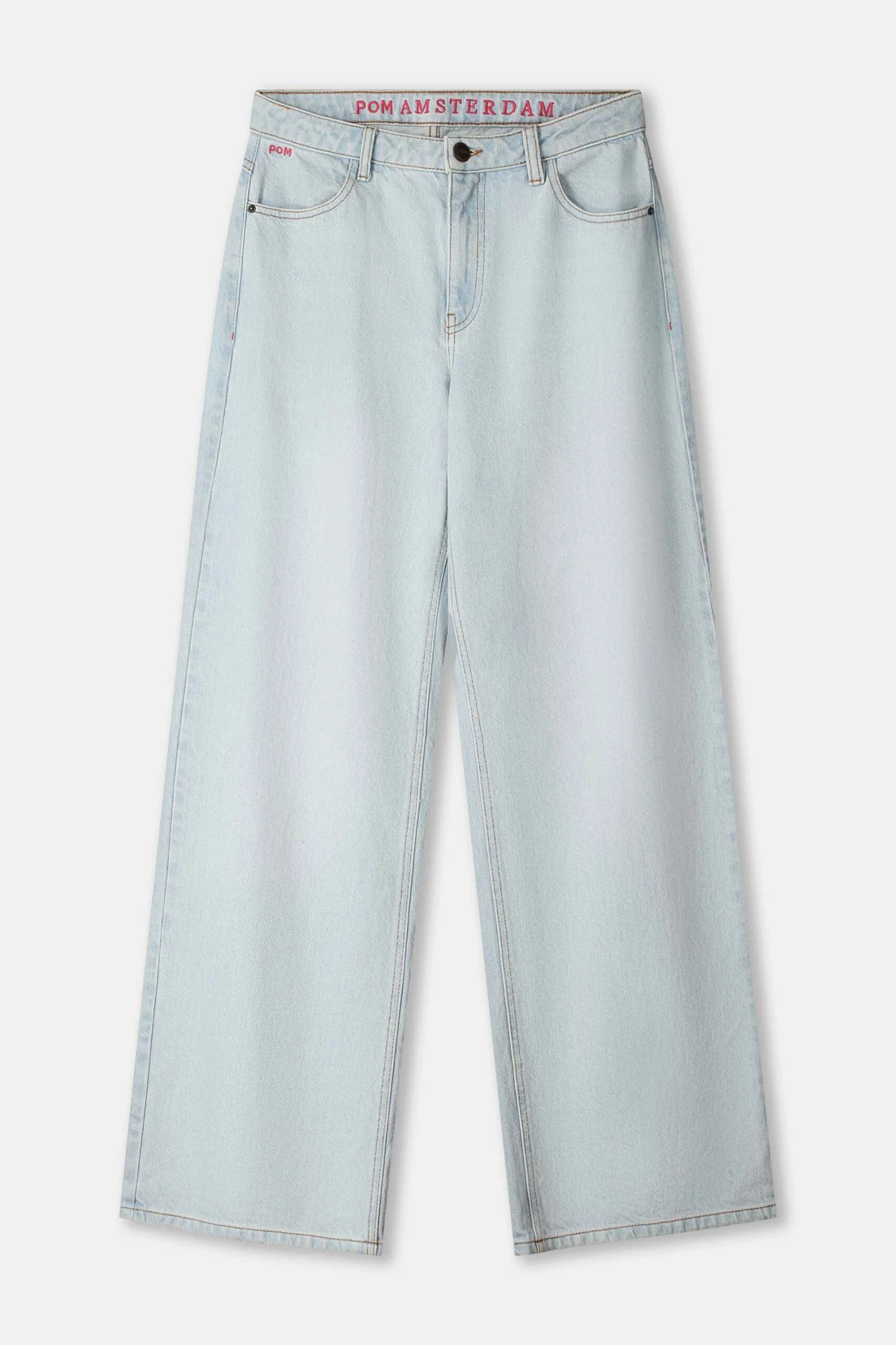 JEANS - Baggy Wide Leg Ultra Light Blue 4 JEANS - Baggy Wide Leg Ultra Light Blue - Image 2