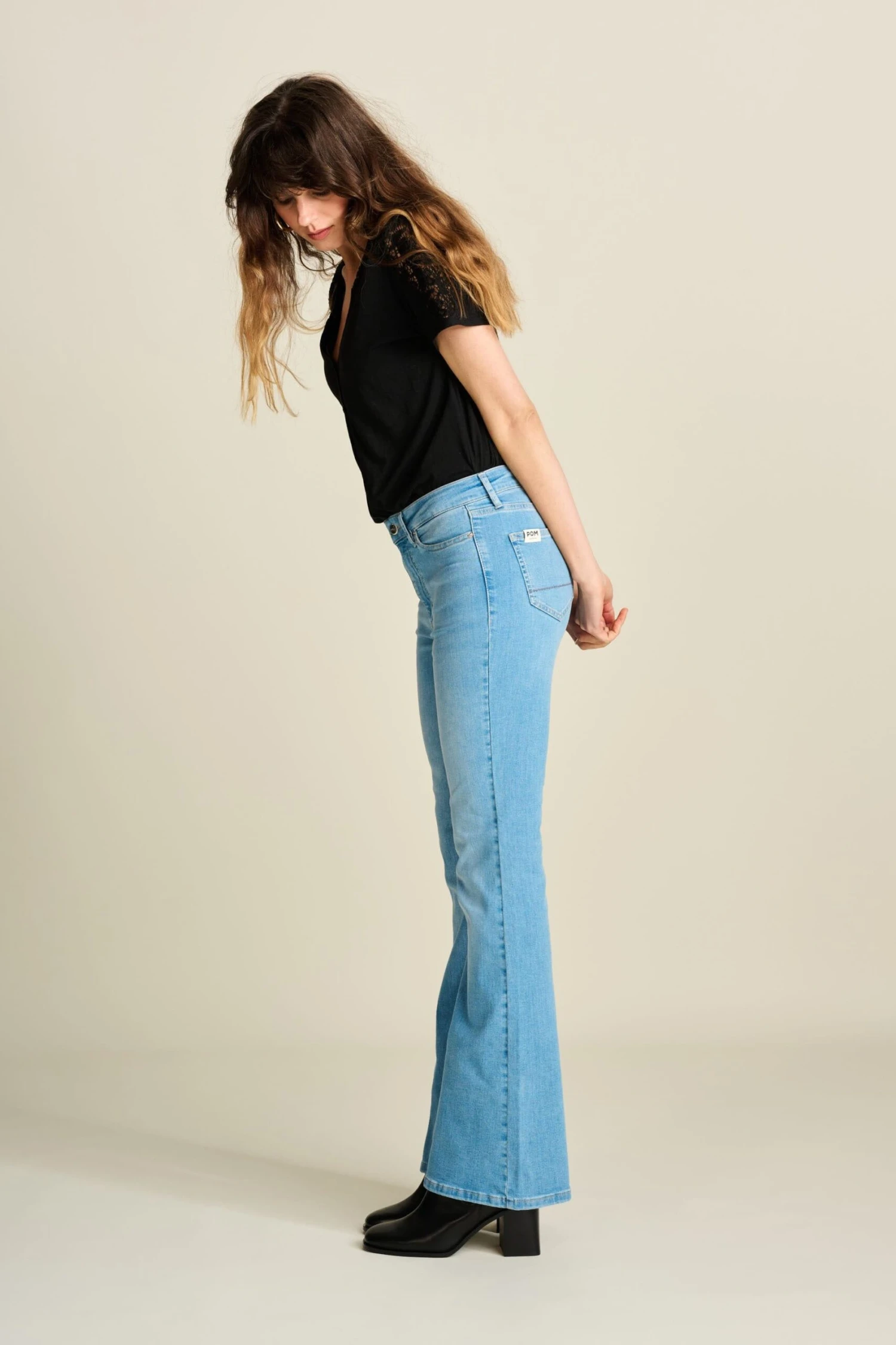 JEANS - Esmee Flare Light Blue 5 JEANS - Esmee Flare Light Blue - Image 3
