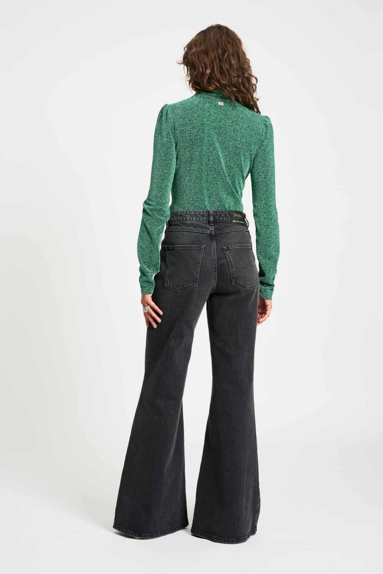 JEANS - Flare Washed Black 7 JEANS - Flare Washed Black - Image 5