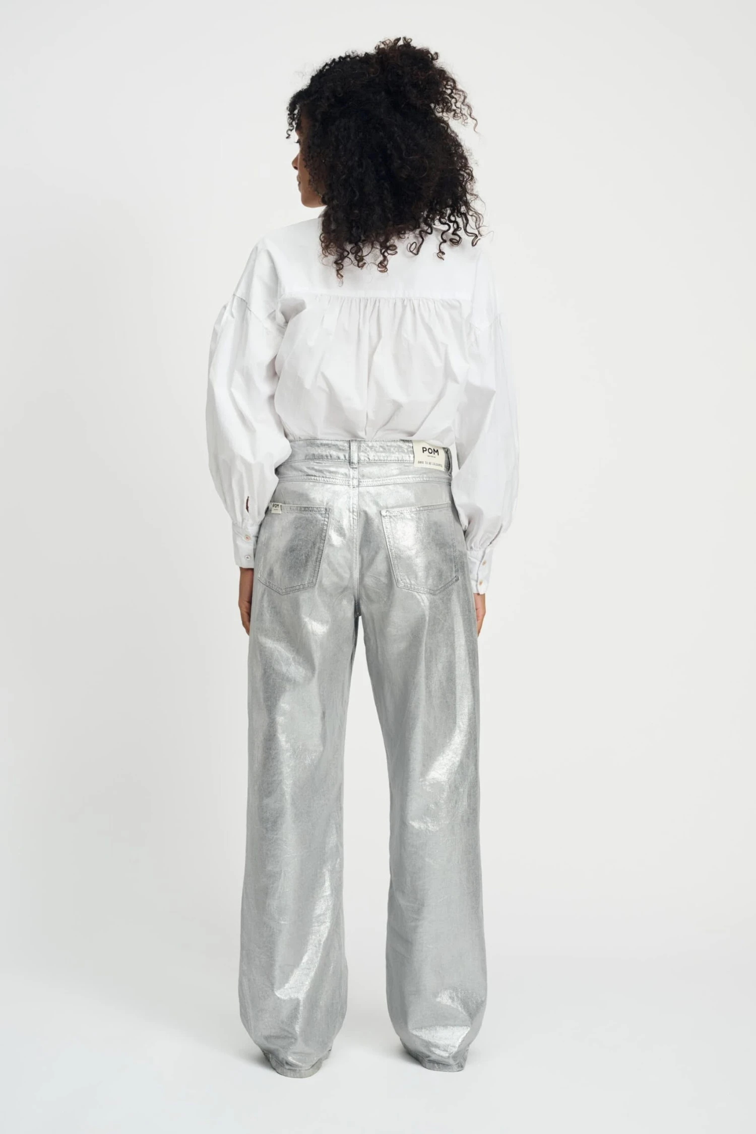 JEANS - Shimmer Denim Grey 7 JEANS - Shimmer Denim Grey - Image 5