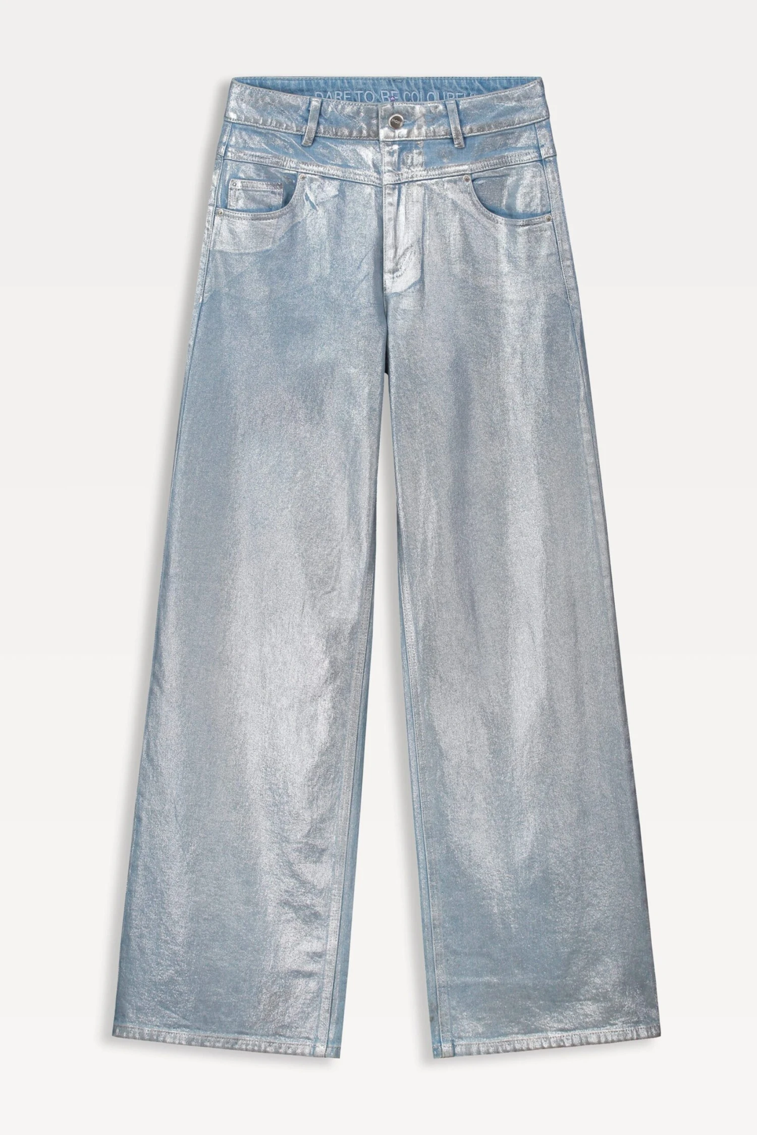 JEANS - Wide Leg Denim Metallic 4 JEANS - Wide Leg Denim Metallic - Image 2
