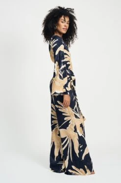 JUMPSUIT - One Shoulder Artisan Sand 12 JUMPSUIT - One Shoulder Artisan Sand -Pom Amsterdam pom amsterdam jumpsuits jumpsuit one shoulder artisan sand 1155803298