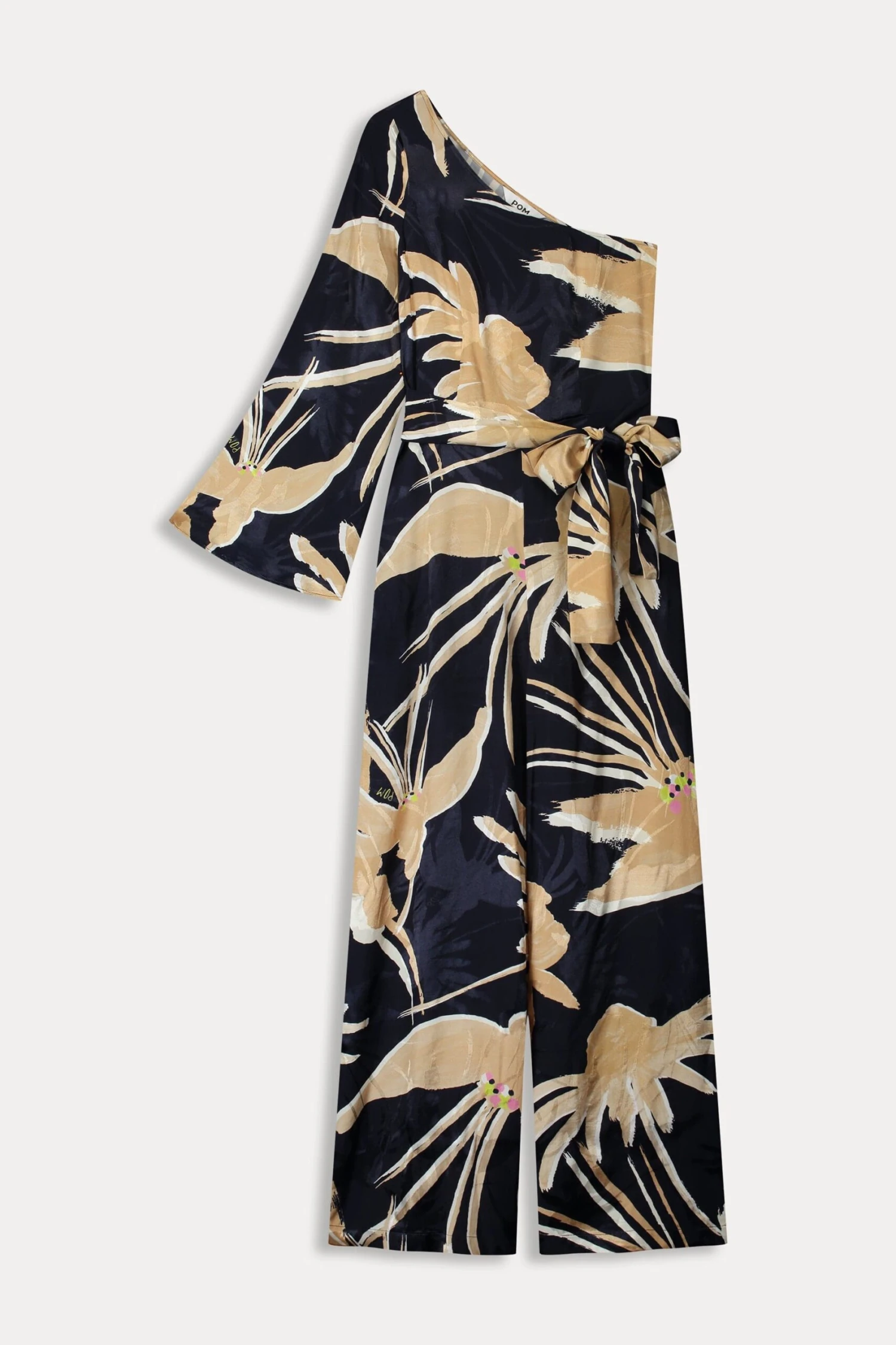 JUMPSUIT - One Shoulder Artisan Sand 4 JUMPSUIT - One Shoulder Artisan Sand - Image 2