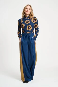 PANTS - Colourblock Nightfall Blue