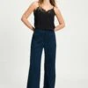 PANTS - Lara Eternal Blue 1 PANTS - Lara Eternal Blue -Pom Amsterdam pom amsterdam pants blue 34 pants lara eternal blue 1183239030