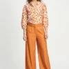 PANTS - Sienna Brown 2 PANTS - Sienna Brown -Pom Amsterdam pom amsterdam pants brown 34 pants sienna brown 1144881585