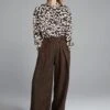 PANTS - Winona 2 PANTS - Winona -Pom Amsterdam pom amsterdam pants brown 34 pants winona 57720224383320