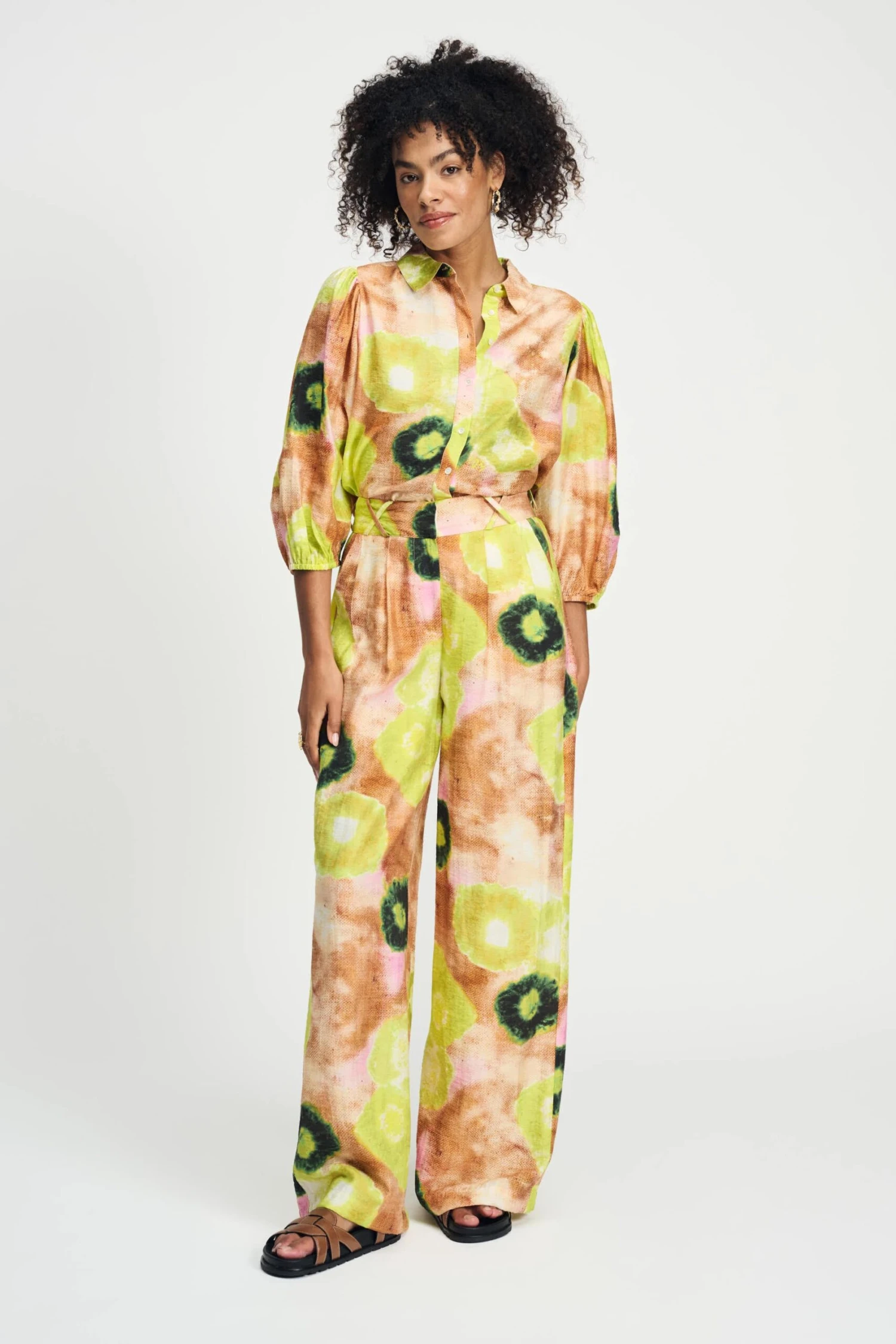 PANTS - Summer Bliss Lime 3 PANTS - Summer Bliss Lime