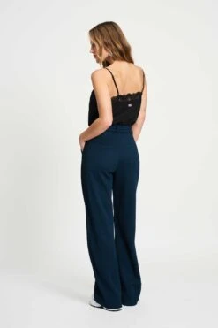 PANTS - Lara Eternal Blue 11 PANTS - Lara Eternal Blue -Pom Amsterdam pom amsterdam pants pants lara eternal blue 1183239026