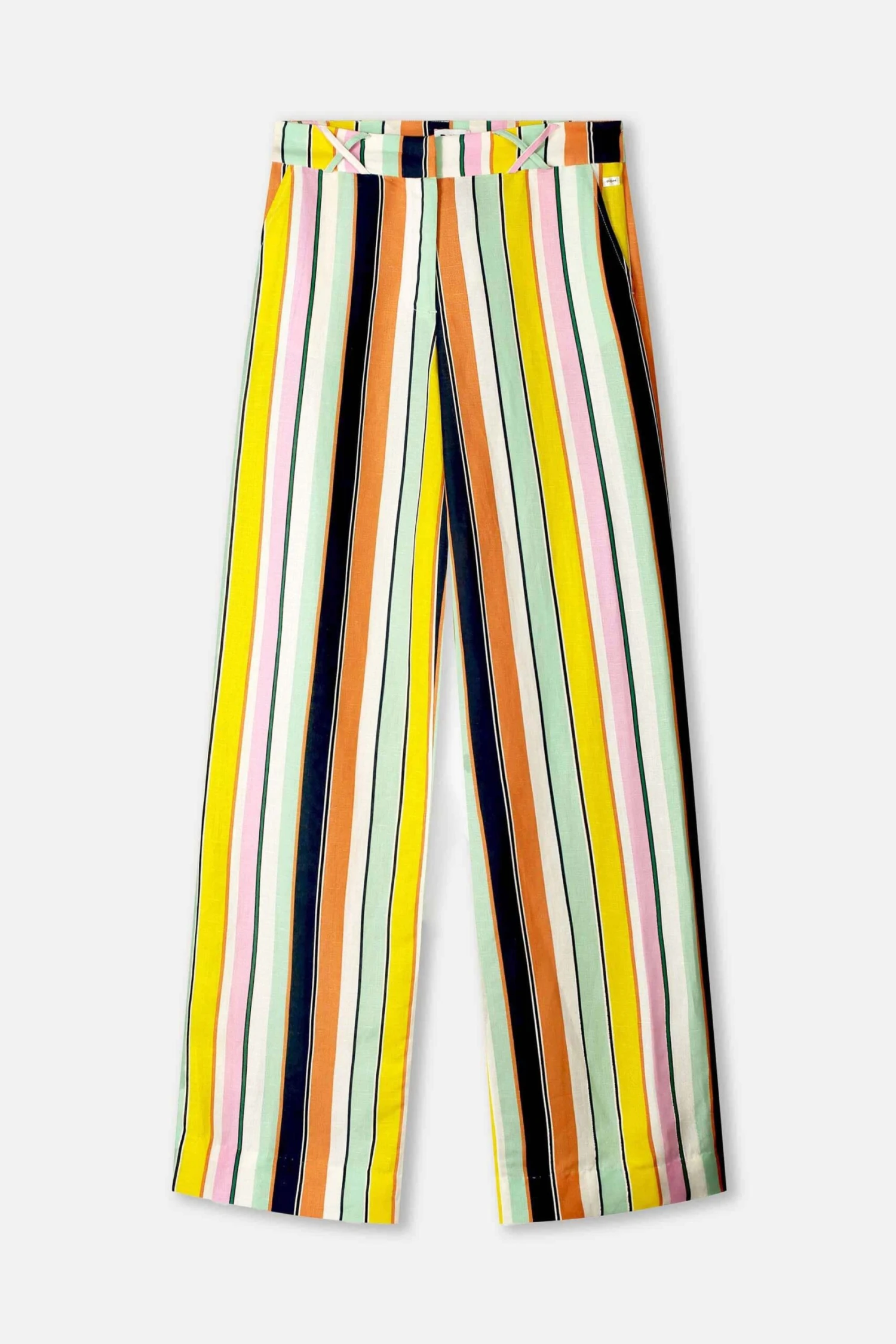 PANTS - Paradise Stripes Linen 4 PANTS - Paradise Stripes Linen - Image 2