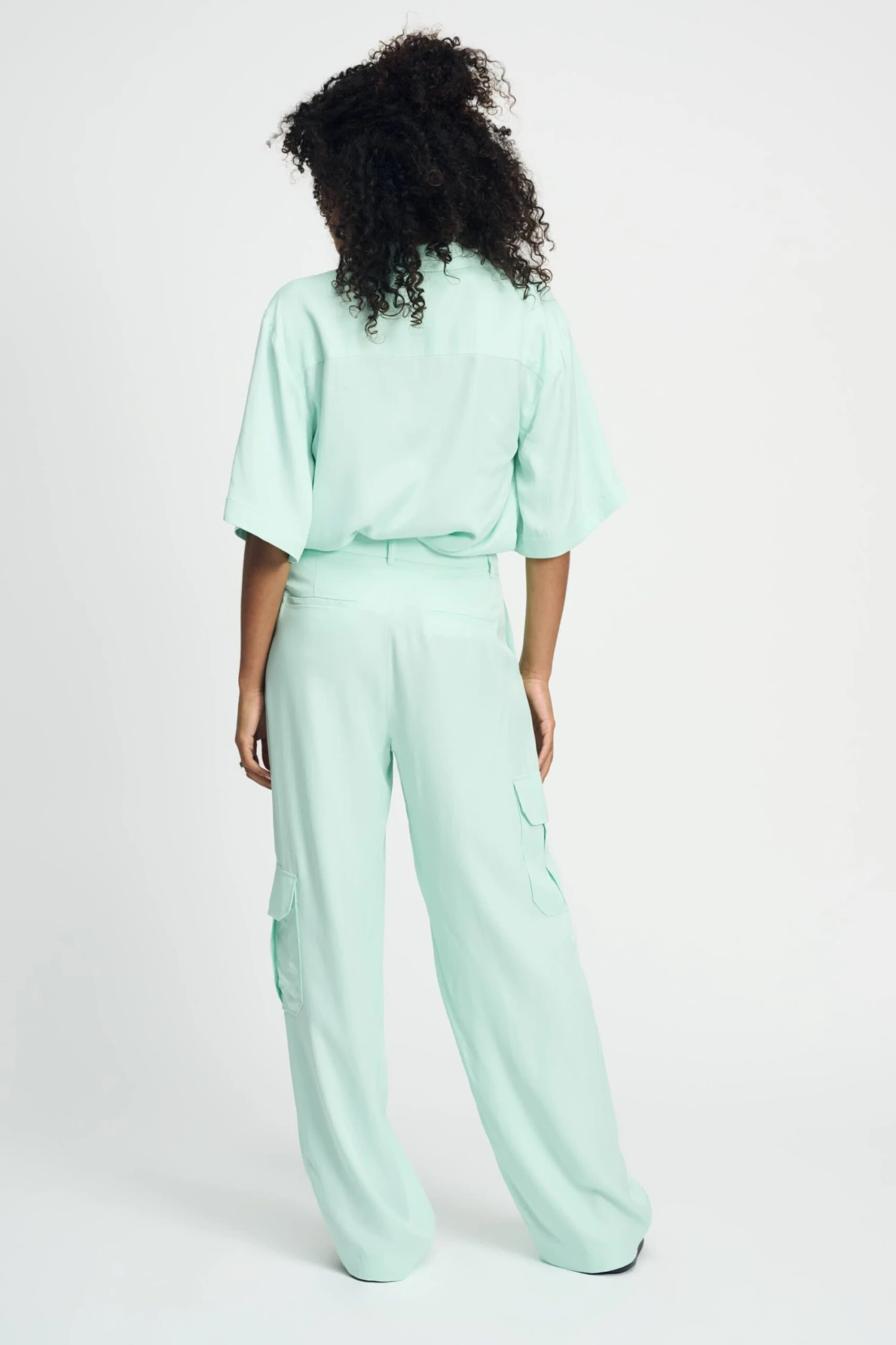 PANTS - Satin Fresh Mint 7 PANTS - Satin Fresh Mint - Image 5