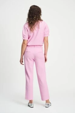 PANTS - Tapered Rose Pink 12 PANTS - Tapered Rose Pink -Pom Amsterdam pom amsterdam pants pants tapered rose pink 1130662476