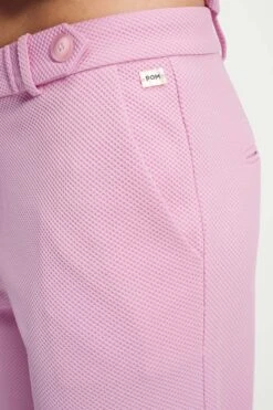 PANTS - Tapered Rose Pink 13 PANTS - Tapered Rose Pink -Pom Amsterdam pom amsterdam pants pants tapered rose pink 1130662477