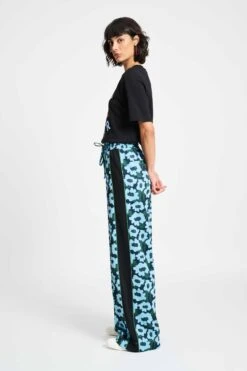 PANTS - Wild Flowers Blue 12 PANTS - Wild Flowers Blue -Pom Amsterdam pom amsterdam pants pants wild flowers blue 1184892312