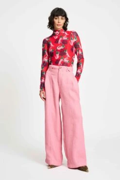 PANTS - Bouclé Sweet Pink