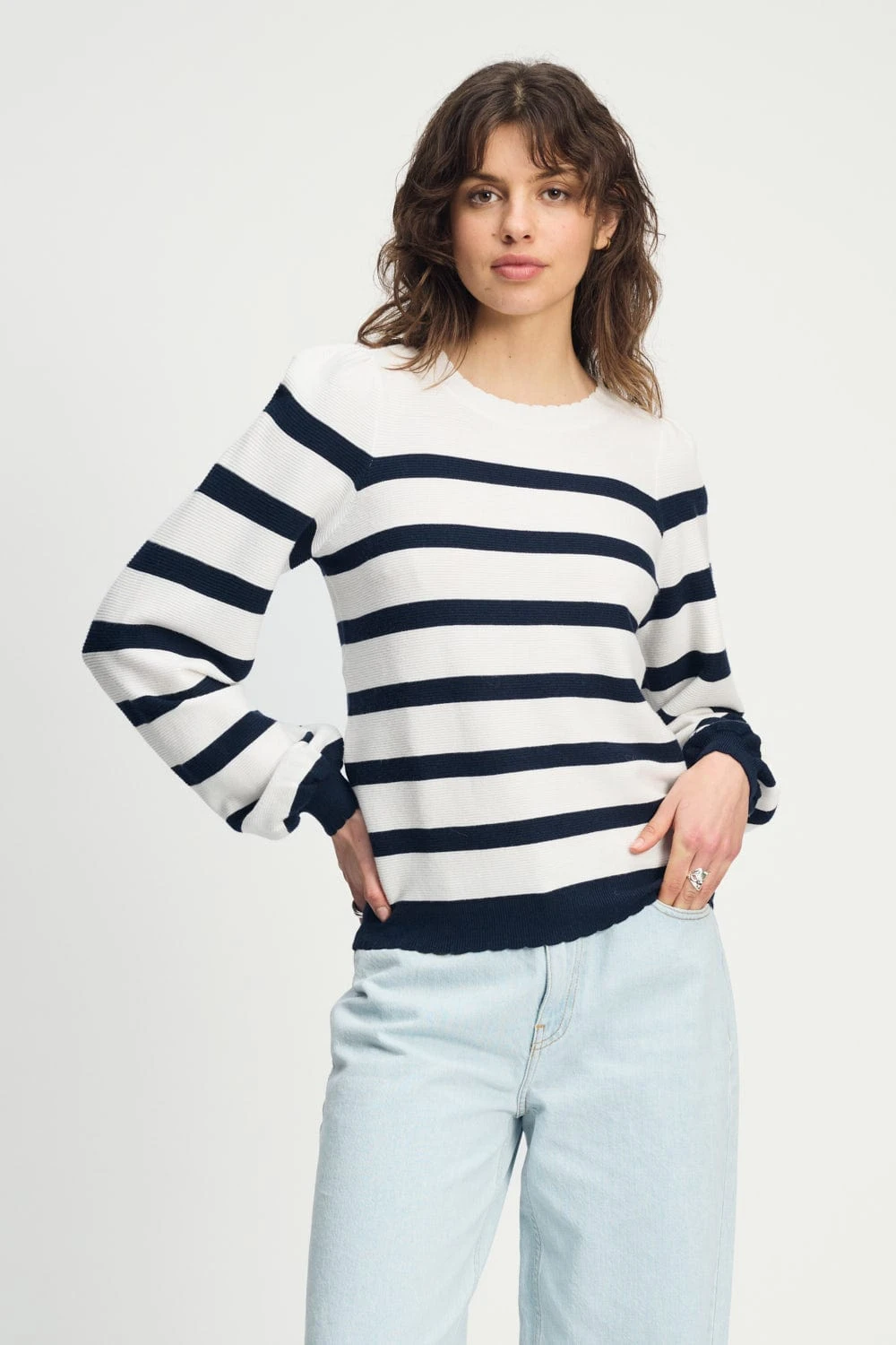 PULLOVER - Lucy Dark Navy 3 PULLOVER - Lucy Dark Navy