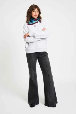 SHAWL - Mystic Dinner Small 7 SHAWL - Mystic Dinner Small -Pom Amsterdam pom amsterdam shawls blue os shawl mystic dinner small 1185234014