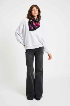 SHAWL - Party Delight -Pom Amsterdam pom amsterdam shawls multi colour os shawl party delight 1185297192