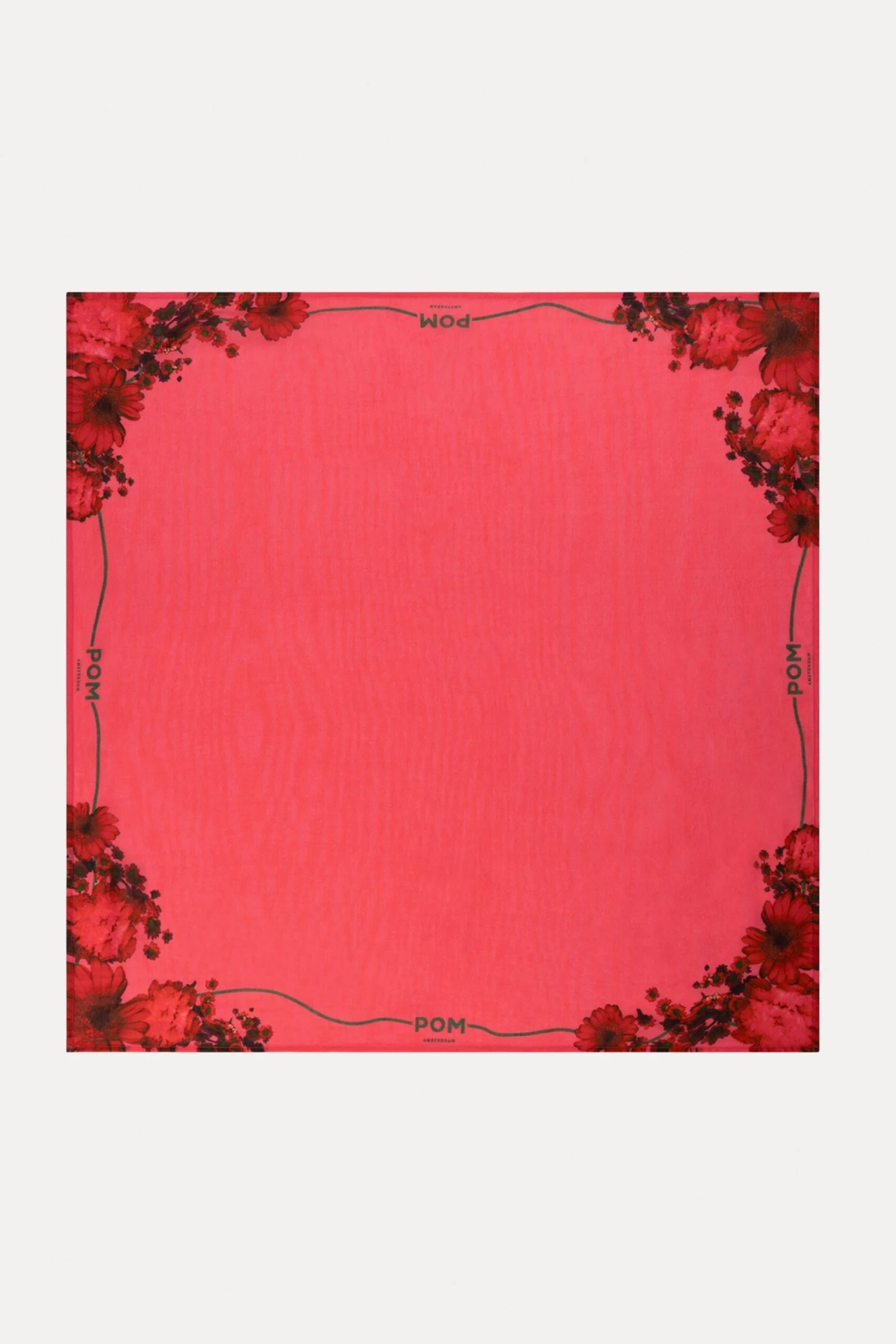 SHAWL - Raspberry Bouquet 4 SHAWL - Raspberry Bouquet - Image 2