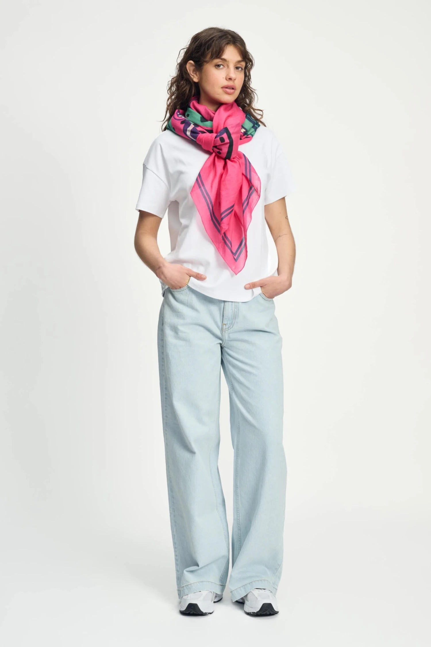 SHAWL - Strawberry Pink 3 SHAWL - Strawberry Pink