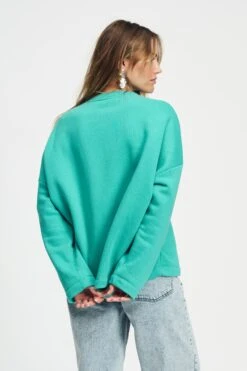 SWEATER - Fresh Green -Pom Amsterdam pom amsterdam sweaters sweater fresh green 72740076093820