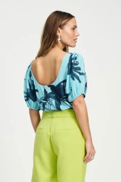 TOP - Artisan Blue Sequins