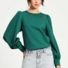 TOP - Kae Pine Green 1 TOP - Kae Pine Green -Pom Amsterdam pom amsterdam tops green 34 top kae pine green 1185233986