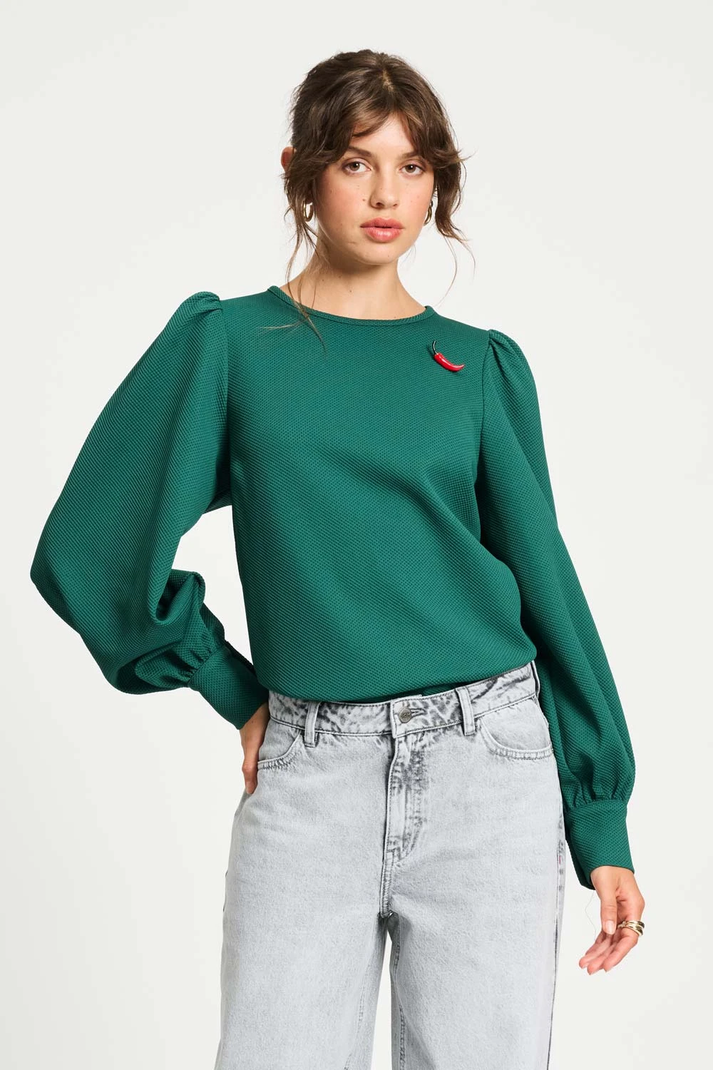 TOP - Kae Pine Green 3 TOP - Kae Pine Green