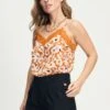 TOP - Cami Adventure 2 TOP - Cami Adventure -Pom Amsterdam pom amsterdam tops orange 34 top cami adventure 1144881597