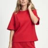 TOP - Scarlet Red Summer 1 TOP - Scarlet Red Summer -Pom Amsterdam pom amsterdam tops red 34 top scarlet red summer 1130637074