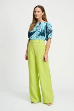 TOP - Artisan Blue Sequins 11 TOP - Artisan Blue Sequins -Pom Amsterdam pom amsterdam tops top artisan blue sequins 1154327046