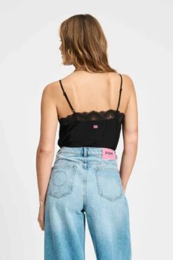 TOP - Cami Black 10 TOP - Cami Black -Pom Amsterdam pom amsterdam tops top cami black 1183239007