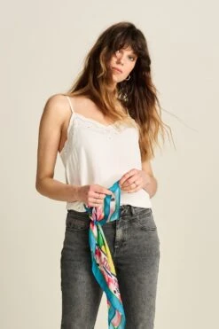 TOP - Emmi Ecru 12 TOP - Emmi Ecru -Pom Amsterdam pom amsterdam tops top emmi ecru 57004782190936