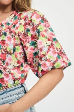 TOP - Love Bouquet 13 TOP - Love Bouquet -Pom Amsterdam pom amsterdam tops top love bouquet 1130662420