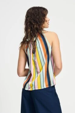 TOP - Paradise Stripes 9 TOP - Paradise Stripes -Pom Amsterdam pom amsterdam tops top paradise stripes 1144823121