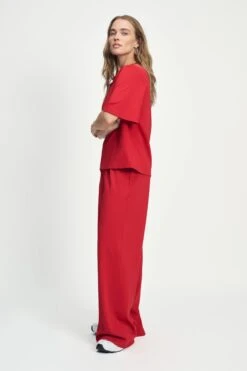 TOP - Scarlet Red Summer 10 TOP - Scarlet Red Summer -Pom Amsterdam pom amsterdam tops top scarlet red summer 1130637076