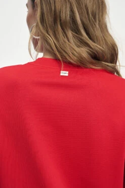 TOP - Scarlet Red Summer 13 TOP - Scarlet Red Summer -Pom Amsterdam pom amsterdam tops top scarlet red summer 1130637079